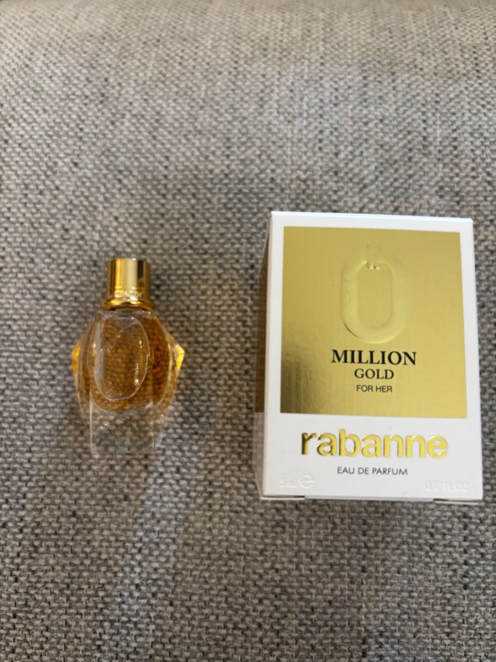 Paco Rabanne Million Gold For Her EDP 5ml TRAVEL SIZE NEW